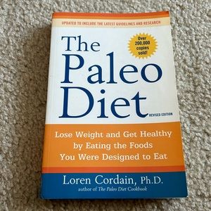 The Paleo Diet by Loren Cordain, Ph.D. Book like new!